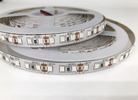 365nm-370nm UV Şerit LED 2835 SMD 120/m IP20 1mt 12V 15W/M