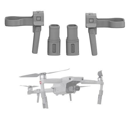 DJI Mavic Air 2 Katlanır Yükseltilmiş Ayak Koruyucu İniş Takımı