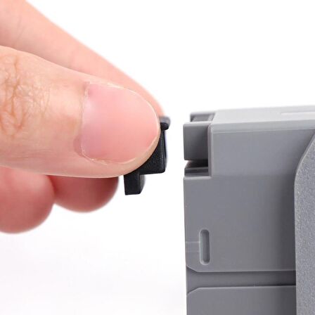 DJI Mavic Air 2 Pil Şarj Portu Koruyucu Silikon Tapa 3 lü Set