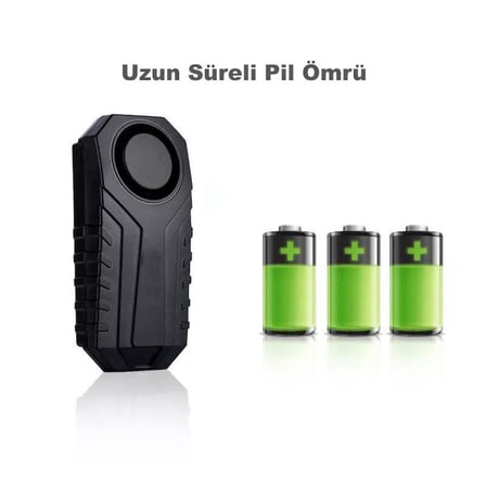DailyTech Uzaktan Kumadalı Bisiklet Motosiklet Alarmı