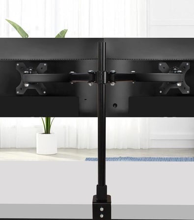 DailyTech Masaüstü Ayarlanabilir 14-32” Çift Kol Monitör Tutucu