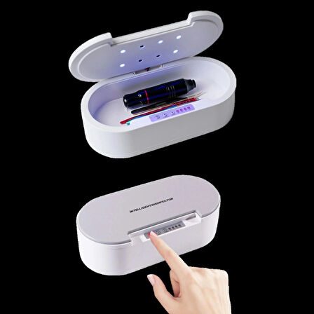 DailyTech Akıllı UV Dezenfeksiyon Kutusu Telefon Aksesuar Maske Takı Sterilizasyon Cihazı