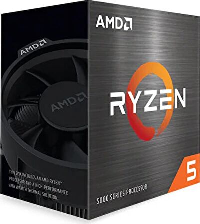 AMD Ryzen 5 5600X 3.7 GHz Soket AM4 32 MB Cache 65 W İşlemci (Kutulu-Fanlı)