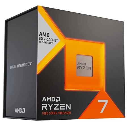 AMD Ryzen 7 7800X3D 4.2 GHz AM5 96 MB Cache 120 W İşlemci Fansız (Box)