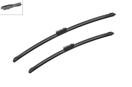 AEROTWIN SİLECEK TK 60cm+50cm A297S (MUZ TİPİ) AUDI A4 07=> A5 COUPE 07=> A5 SPORTBACK 09=>
