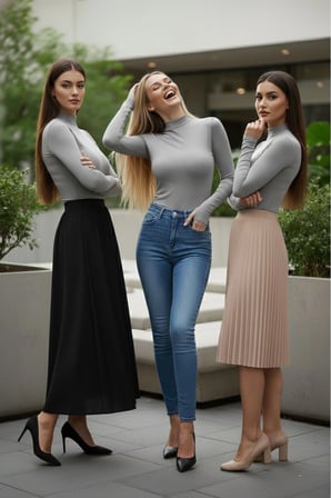 3’lü Parmak Geçmeli Kadın Body Seti