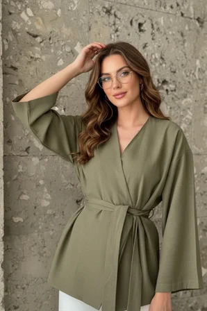 Kadın Kuşaklı Kimono 1177