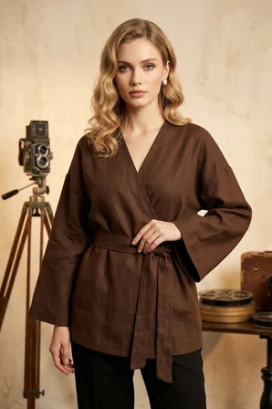 Kadın Kuşaklı Kimono 1177