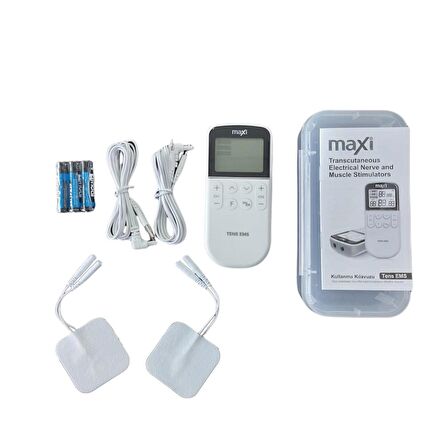 Maxi Pilli Ems Tens Fitness Cihazı 50 Programlı