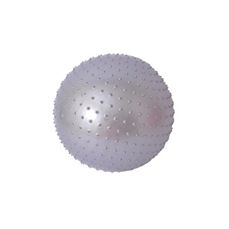Dikenli Pilates & Yoga Topu 65 cm Gri Renk