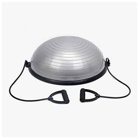 Bosu Ball Denge & Egzersiz Topu Gri Renk