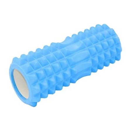 Tırtıklı Foam Roller Denge & Egzersiz Rulosu Mavi Renk