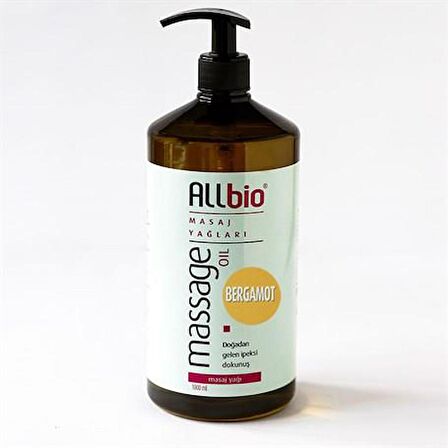 Allbio  Masaj Yağı Bergamot (1 litre)