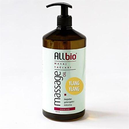 Allbio Masaj Yağı Ylang Ylang (1 litre)