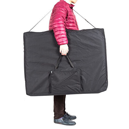 Masaj Yatağı Metal Masaj Sedyesi 3 Parçalı Mavi Renk