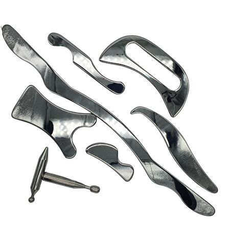 Graston 7 Parçalı Büyük Set Masaj Aleti Model 2