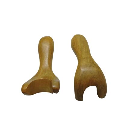 Madero Terapi Ahşap Graston Masaj Aparatı 2 li Set Model B