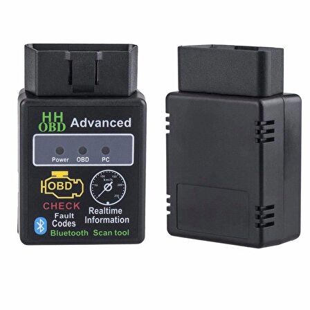 ELM327 V1.5 OBD2 Bluetooth Türkçe Araç Arıza Tespit Cihazı HH OBD