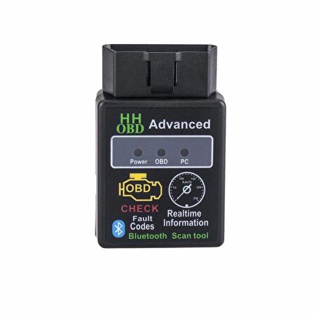 ELM327 V1.5 OBD2 Bluetooth Türkçe Araç Arıza Tespit Cihazı HH OBD