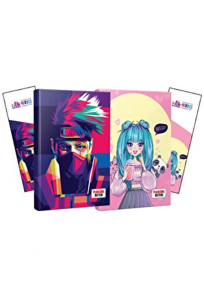 Ikili Naruto-catgirl Defter Ve Ayraç