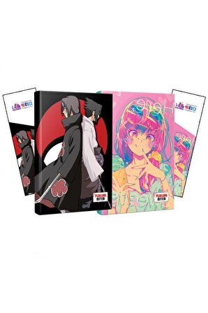 Ikili Sasuke-ıtachi-ıcecream Defter Ve Ayraç