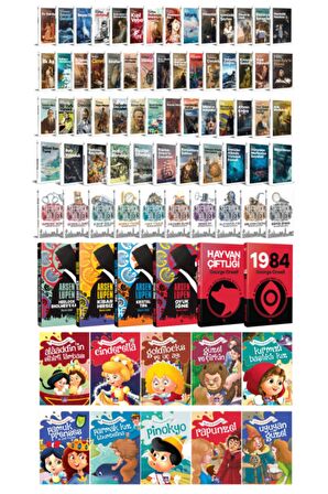 Büyük Dünya Klasikleri - 80 Klasik Ve Resimli
Masallar
