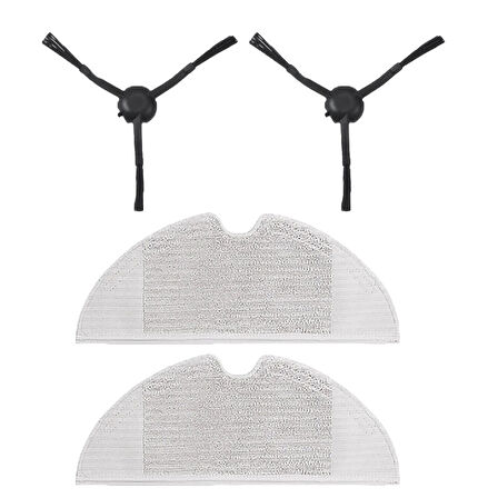 Dreame Bot D9 Max Uyumlu 4 Parça Yedek Filtre Fırça Seti