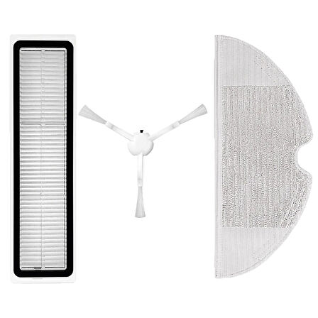 Xiaomi Trouver Finder LDS Uyumlu 3 Parça Yedek Filtre Fırça Seti