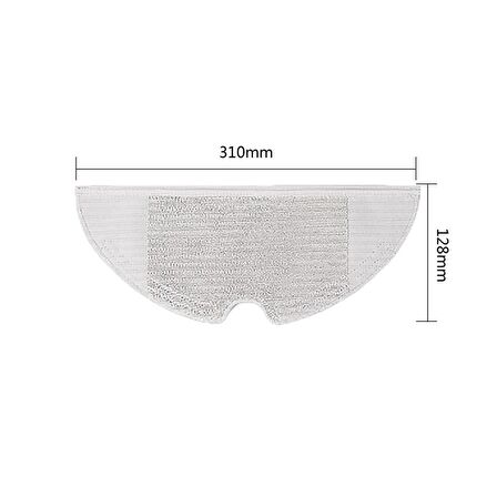 Xiaomi Trouver Finder LDS Uyumlu 3 Parça Yedek Filtre Fırça Seti