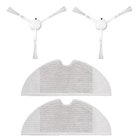 Xiaomi Trouver Finder LDS Uyumlu 4 Parça Yedek Filtre Fırça Seti