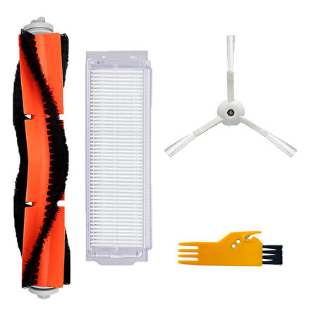 Xiaomi Vacuum Mop 2 (MJST1S) Uyumlu 4 Parça Filtre Fırça Seti