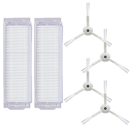 Xiaomi Vacuum Mop 2 (MJST1S) Uyumlu 6 Parça Filtre Fırça Seti