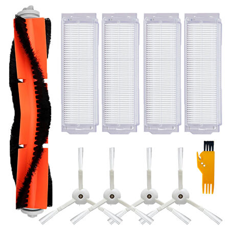 Xiaomi Vacuum Mop 2 (MJST1S) Uyumlu 10 Parça Filtre Fırça Seti