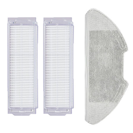 Xiaomi Vacuum Mop 2 Lite (MJSTL) Uyumlu 3 Parça Filtre Fırça Seti