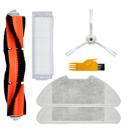 Xiaomi Vacuum Mop 2 Pro (MJST1SHW) Uyumlu 6 Parça Filtre Fırça Seti