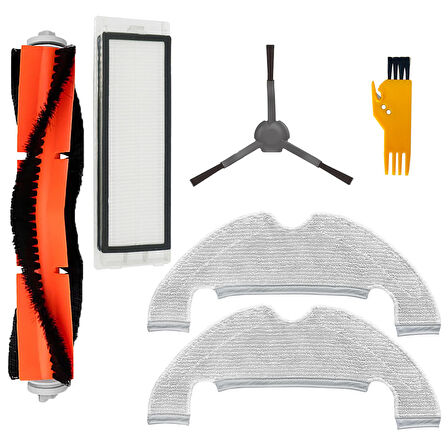 Xiaomi Vacuum Mop 2 Ultra (STYTJ05ZHM) Uyumlu 6 Parça Filtre Fırça Seti