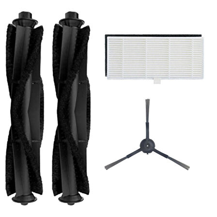 Viomi S9 Vacuum Cleaner Uyumlu 4 Parça Yedek Filtre Fırça Seti