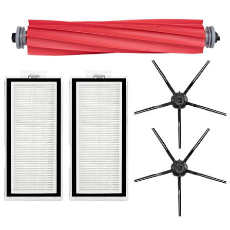 Roborock Q7 Max +  Siyah Uyumlu Filtre Seti - Basicset