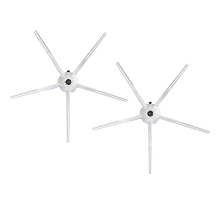 Roborock Q7 Max +  Uyumlu 3 Parça Yedek Filtre Fırça Seti Beyaz