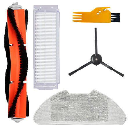 Xiaomi Vacuum Mop 2 Pro (MJST1SHW) Siyah Uyumlu 5 Parça Filtre Fırça Seti