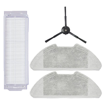 Xiaomi Vacuum Mop 2 Pro (MJST1SHW) Siyah Uyumlu 4 Parça Filtre Fırça Seti