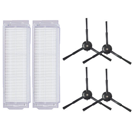 Xiaomi Vacuum Mop 2 Pro (MJST1SHW) Siyah Uyumlu 6 Parça Filtre Fırça Seti