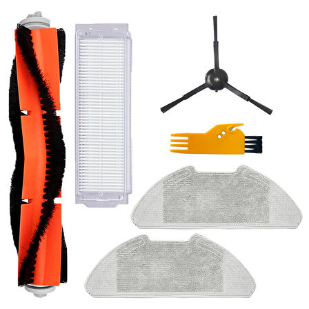 Xiaomi Vacuum Mop 2 Pro (MJST1SHW) Siyah Uyumlu 6 Parça Filtre Fırça Seti