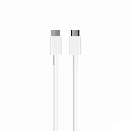 Samsung Nothing Phone (1) TA800N 25W Şarj Aleti 5A 65W Type-C to Type-C 2Metre Kablolu Beyaz