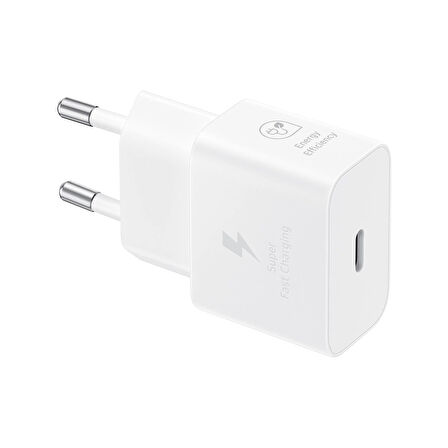 Samsung T2510N 25W Şarj Aleti Type-C to Type-C 6A 120W 2Metre Kablolu Beyaz