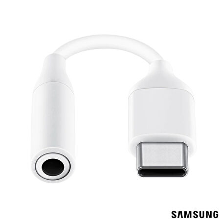Samsung UC10 Type-C to 3.5mm Jack Dönüştürücü Adaptör Beyaz İthalatçı Garantili