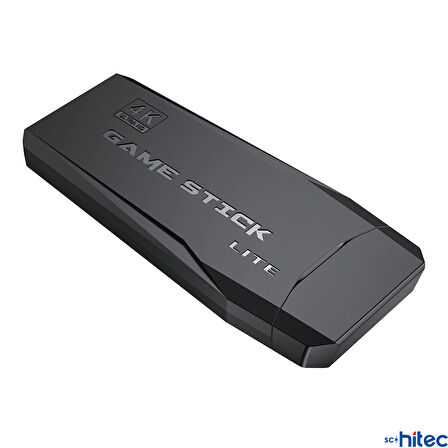 ScHitec Arcade Yeni 4KHD Retro Game Stick 90 lı Yıllar Atari Makinası Oyunları 15000 Oyunlu Konsol