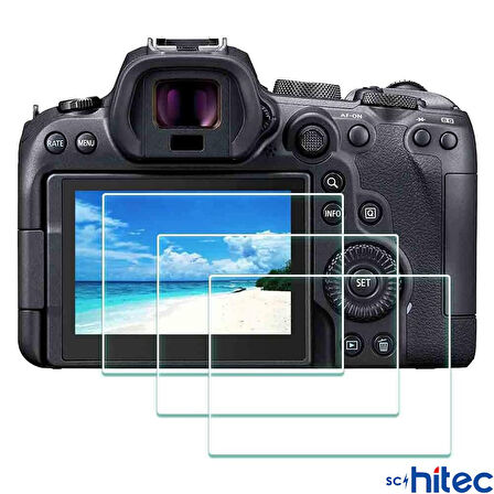 ScHitec Fujitsu Lumix Gx9 İle Uyumlu Darbe Emici Kamera Ekran Koruyucu Kaplama