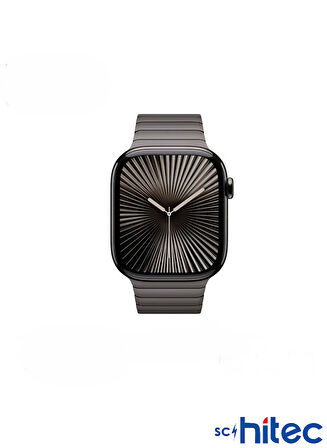 ScHitec Watch Ultra 10 Amoled Ekran WaterProof 3 Kordonlu Akıllı Saat Siyah