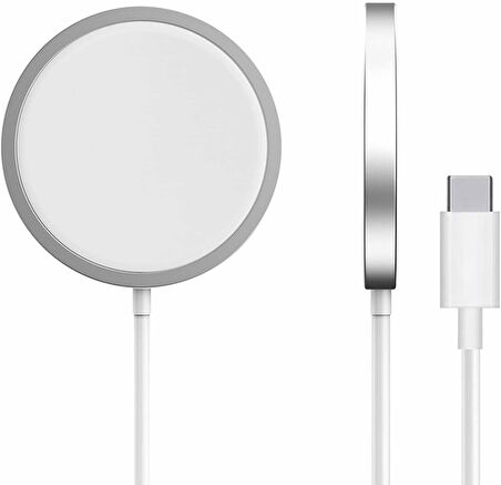 ScHitec 20W Type-C Girişili Magsafe Kablosuz Şarj Cihazı Yk-C47